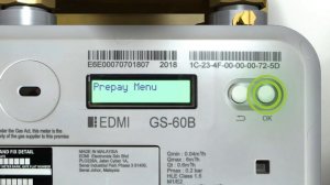 How manually enter a payment on your EMI gas pre-payment smart meter
