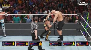 WWE 2K19 - Rey Mysterio & Lucha Dragons vs. Braun Strowman & Big Show & Brock Lesnar