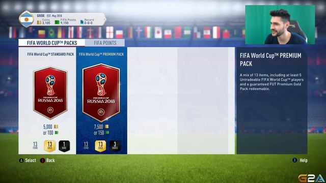 OMG WE PACK 95 RONALDO IN WORLD CUP ULTIMATE TEAM - LUCKIEST FIFA 18 WC PACK OPENING !!! смотреть онлайн