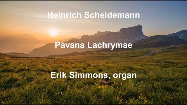 Heinrich Scheidemann - Pavana Lachrymae