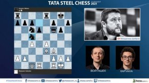 ✅ Войташек - Каруана | Tata Steel Chess 2021 | Вейк-ан-Зее | Обзор лучшей партии 9 тура | Chess.com