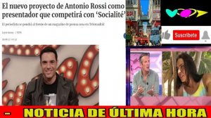 💥ÚLTIMA HORA: Antonio Rossi DESPEDIDO de Ana Rosa Quintana y Sálvame en Telecinco por María Patiño