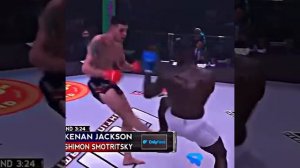 Shimon Smotritsky VS Kenan Jackson fight highlight