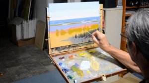 Armand Cabrera -Seascape Painting Demonstration - Sea Oats