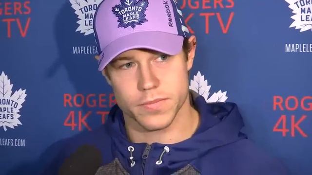 Maple Leafs Morning Skate: Matt Martin - October 30, 2016 смотреть онлайн