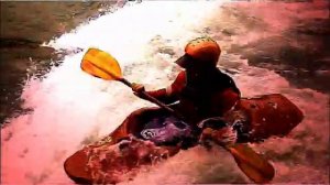 Kayaking with Jackson Allstar at Kang Song Rapid Thailand.