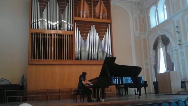 Камилла  Абубекирова. Черепнин . Багатель.