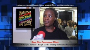 Intv w Actor Vanessa Fisher (The Narrator) on Joseph and the Amazing Technicolor Dreamcoat Mirvish