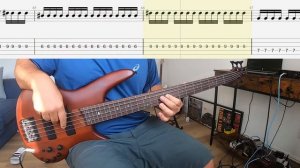 Limp Bizkit - Take A Look Around - Bass Cover + Tabs