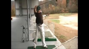 John Marshall hitting Driver with Mike Austin swing