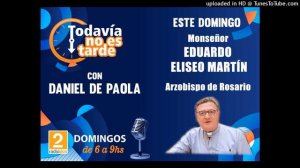 Entrevista a Monseñor Eduardo Eliseo Martín. Arzobispo de Rosario. (13/06/2021)