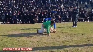 QASHQADARYODA KATTA KURASH ZIYO POLVON SHERALI POLVON