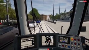 #2 Tram Sim Wien - Linie 1 von Prater Hauptallee nach Stefan Fadinger Platz