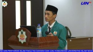 UJIAN SIDANG SKRIPSI PRODI KOMUNIKASI DAN PENYIARAN ISLAM -  AMRI MALIK AZIZ RAHMAN