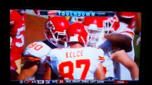 Travis Kelce Ric Flair Celebration