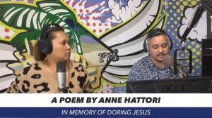 Anne Hattori writes poem in tribute to first death in pandemic era, Doring Jesus