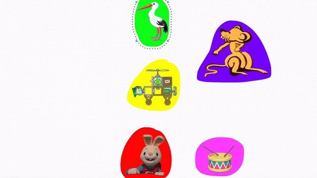 mobile 3d EP418 mouse toy drum bunny stork vehicle смотреть онлайн