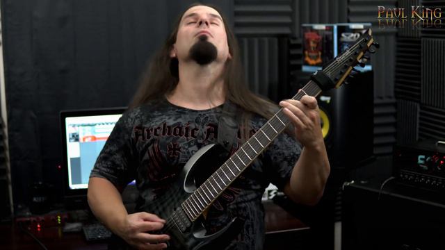 Divine Heresy -  Enemy Kill  Guitar Cover  By: Paul King 4K