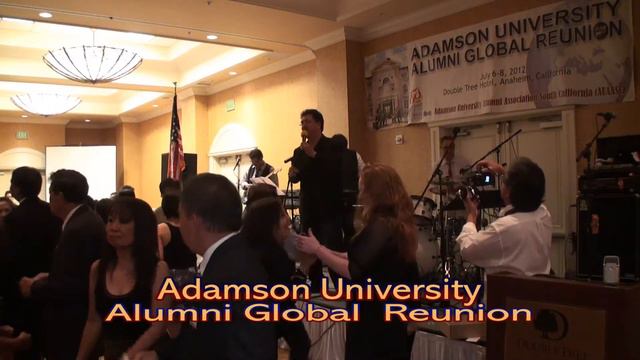 Manny sings at Adamson University Alumni Global Reunion Gala Night 07/07/12. смотреть онлайн