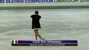 Zuleika Bello Hernandez- Bronze Ladies I Artistic - 2016 Oberstdorf