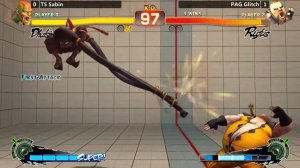 USF4 @ NLBC #137 - TS Sabin vs PAG Glitch [720p/60fps]