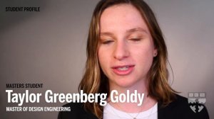 Grad Student Profile: Taylor Greenberg Goldy, MDE