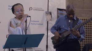 Tracie Morris & Jerome Harris Outbound Poetry Festival Philadelphia April 15 2017