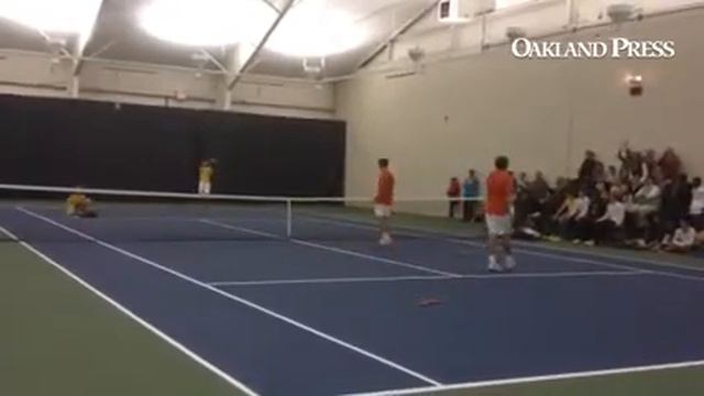 Brother Rice's David Weatherford and Joey Hildebrand win 2-dubs state title. #miprepzonetennis смотреть онлайн