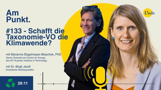 #133 – Marianne Bügelmayer-Blaschek und Birgit Jandl – Schafft die Taxonomie-VO die Klimawende? смотреть онлайн