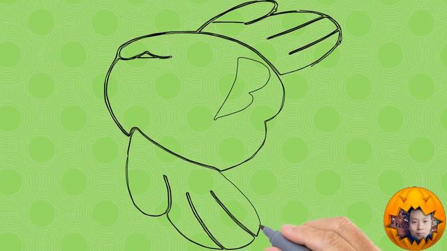 How to draw Alomomola from Pokemon Go: learn colors for kids 102 Tamm