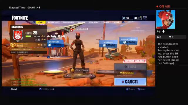 Playing fortnite way to level 50. And playing dous and squads with friends смотреть онлайн