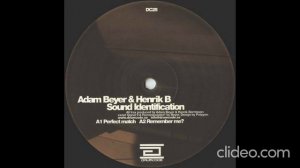 Adam Beyer & Henrik B – Sound Identification EP (2002)