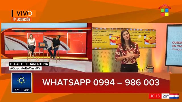 #BDAPy - Cocinando con Eva Rodríguez torta de naranja смотреть онлайн