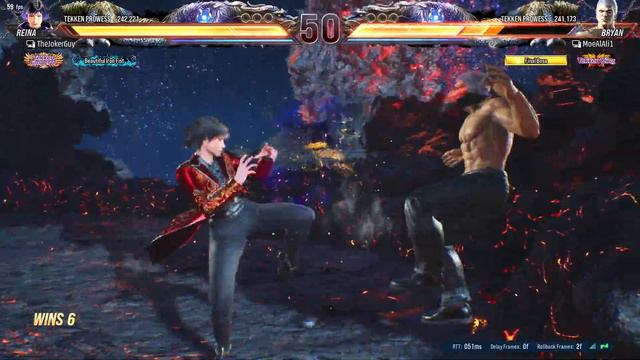 Tekken 8 | Aggressive Reina Mixup Highlights смотреть онлайн