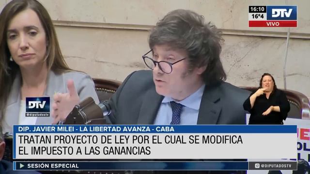 Javier Milei la rompe en el Congreso de la Nación- 19/09/23 смотреть онлайн
