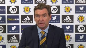 Peter Grant Press Conference | Scotland v Belgium & Albania