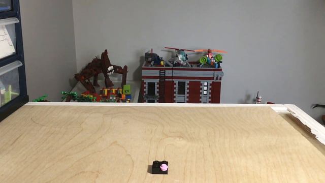 How to built a lego snarling and watchling from Minecraft dungeons