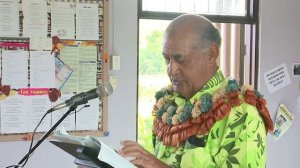 Fijian President HE Ratu Epeli visits Balata High School on HIV & AIDS Awareness program.