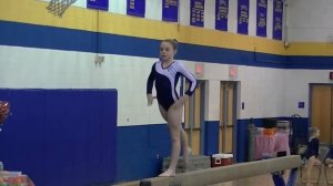 Gymnastics level 4 beam - Julie Robertson