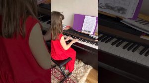 The secret garden by Pauline Hall piano practice by Emilia