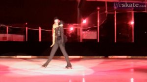 Johnny Weir performs Bad Romance at 2010 Ice Theatre of New York home season gala