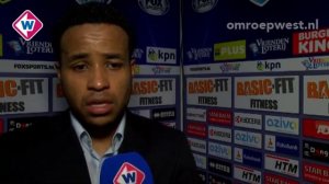 Reactie ADO-speler Roland Alberg na ADO Den Haag - AZ