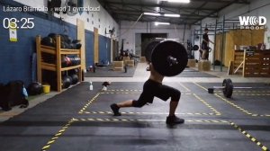 Lázaro Brambila - Wod1: "Gym Cloud" - Categoría Master - infinity games - 230 reps.