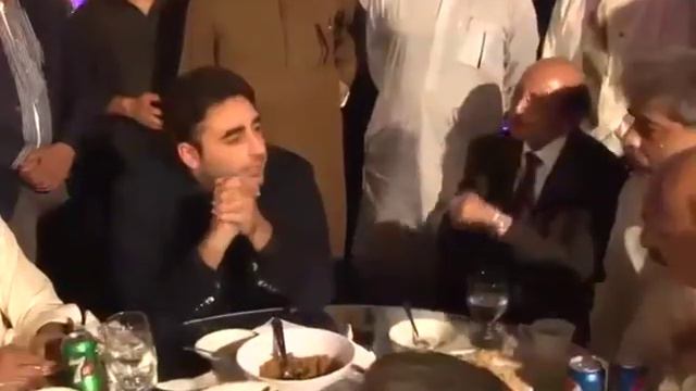 For IFTAR PARTY PPP CHAIRMAN BILAWAL BHUTTO     SYED MURAD ALI SHAH                  KARIM WASSAN M