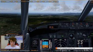 P3D V4.5 - Air Europa 737 - Arrival into Mallorca (LEBL-LEPA)