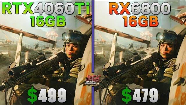 RTX4060TI 16GB VS RX6800 16GB