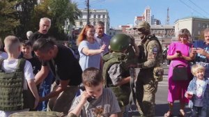 День города Воронеж. НВП Рокот Воронеж