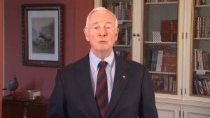 Governor General David Johnston pays tribute to Ginny Dybenko