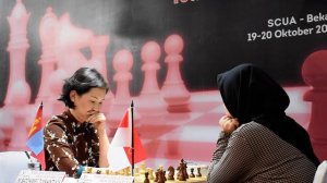 JAPFA Chess Tournament : WGM Medina Wardah Aulia vs IM Batchimeg Tuvshintugs