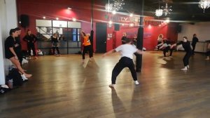 Contemporary class with Nick Lanzisera at Millennium Dance Complex